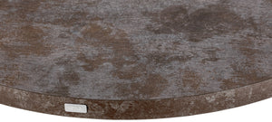Indoor-Tischplatte Marvello rund; 60x2.5 cm (ØxW); szarobrązowy; okrągły