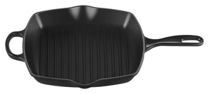 Grillpfanne Signature mit Stiel; 26x26 cm (DxS); czarny; kwadrat