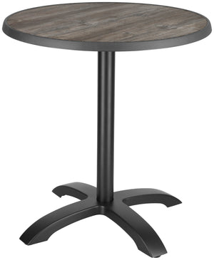 Outdoortisch Sevelit rund; 70x73.6 cm (ØxW); Platte sosna rustykalna