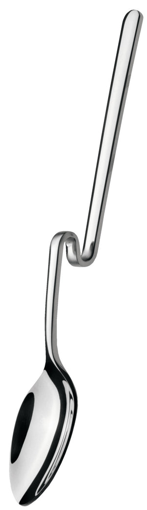 łyżka do lodów/longdrinków Design; 17.3 cm (D); srebro; 6 sztuka / opakowanie