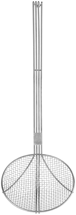 łyżka cedzakowa Cilantro II; 20x44 cm (ØxD); srebro