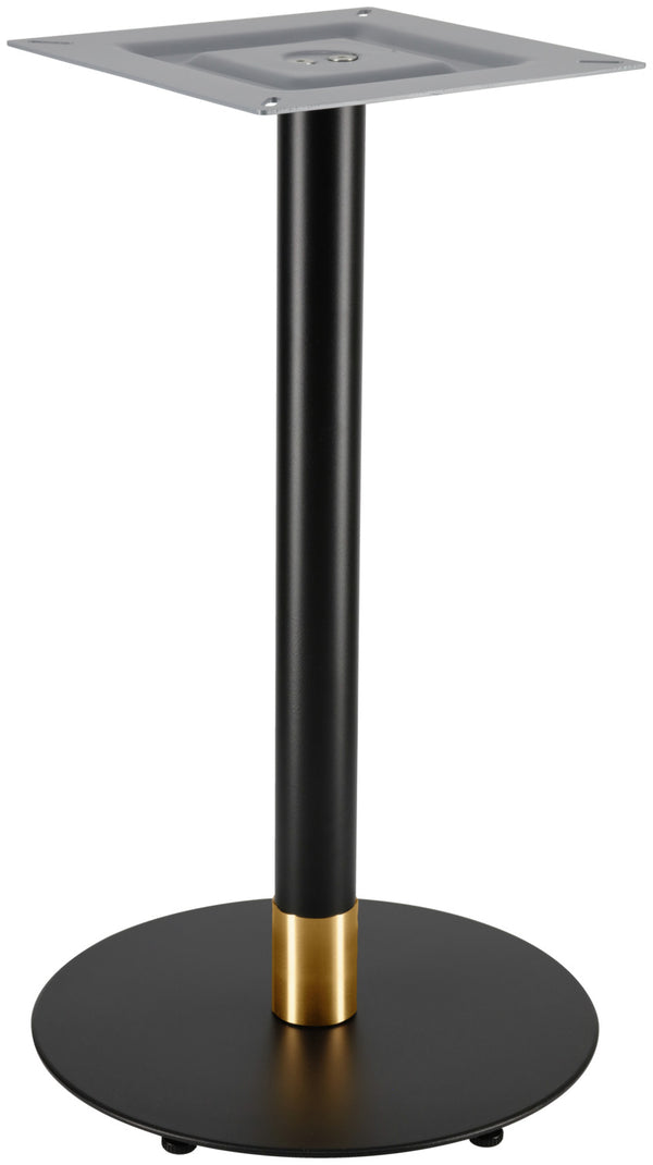 Tischsäule Oris; 42x73 cm (ØxW); czarny/złoto