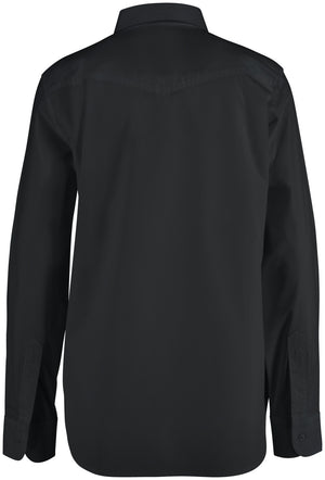 Bluse Langarm Marlon Regular Fit; Kleidergröße 42; czarny