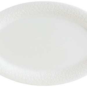 Platte oval Marlena; 32x21 cm (DxS); biały; owalny; 6 sztuka / opakowanie