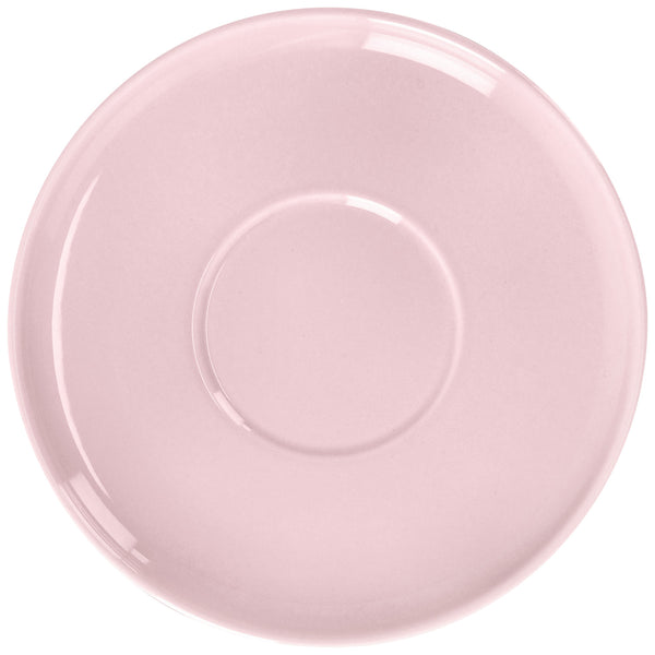 spodek do filiżanki do kawy z mlekiem Alegria; 18 cm (Ø); różowy; okrągły; 6 sztuka / opakowanie