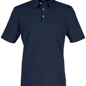 Herren-Polo Malme Halbarm; Kleidergröße S; granat