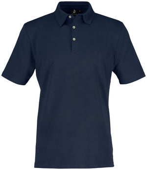 Herren-Polo Malme Halbarm; Kleidergröße S; granat