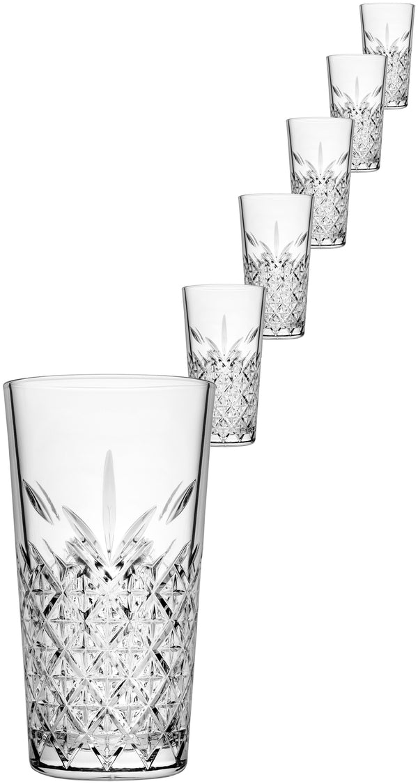 szklanka do longdrinków Timeless stapelbar; 470ml, 8.5x15.9 cm (ØxW); transparentny; 6 sztuka / opakowanie