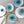 talerz płaski Irisia; 25 cm (Ø); niebieski; okrągły; 6 sztuka / opakowanie
