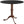 Tischsäule Vintero; 73 cm (W); rdzawy brąz