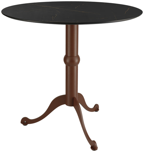Tischsäule Vintero; 73 cm (W); rdzawy brąz