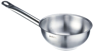 patelnia sauteuse Chef z uchwytem; 2000ml, 20x7.5 cm (ØxW); srebro