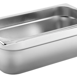 pojemnik GN Basic 44986; Größe GN 1/3, 4000ml, 32.5x17.6x10 cm (DxSxG); srebro