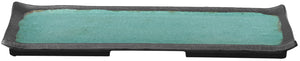 półmisek Dearborn z rantem; Größe GN 1.5/4, 39.7x16.2x2 cm (DxSxW); turkusowy; prostokątny; 3 sztuka / opakowanie