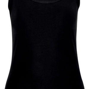 Tanktop Damen Malme Slim Fit; Kleidergröße XS; czarny