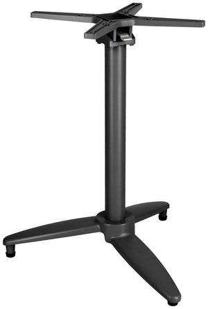 Tischgestell Foldex; 58x58x72 cm (SxDxW); czarny