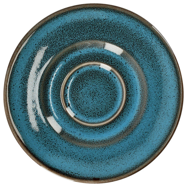 spodek do filiżanki do espresso Oriento; 12.4 cm (Ø); niebieski; okrągły; 6 sztuka / opakowanie