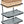 półmisek Clawson z rantem; Größe GN 1/4, 26.5x16.2x2 cm (DxSxW); szary; prostokątny; 3 sztuka / opakowanie