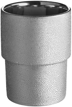 doniczka Bora; 10.5x13.5 cm (ØxW); srebro; 2 sztuka / opakowanie