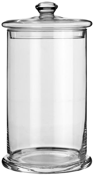 szklany słój Nammi; 4900ml, 15x25 cm (ØxW); transparentny; cylindryczny