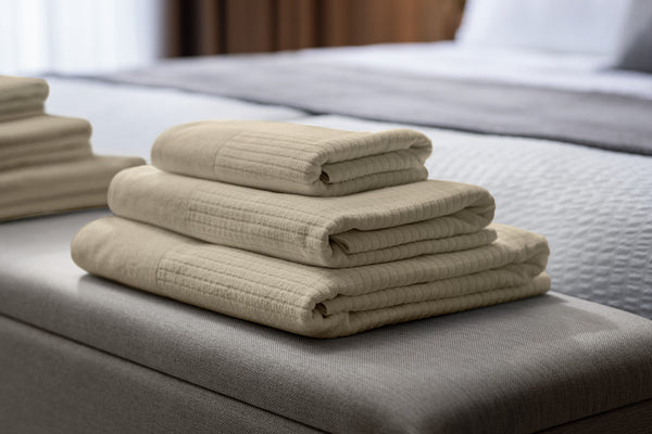 Duschtuch Alassio; 70x140 cm (SxD); beżowy