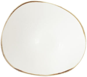 Bowl Schale  Stonecast Barley White opalform; 800 ml