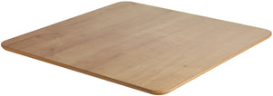 blat Duneo kwadratowy; 75x75x2.5 cm (DxSxW); dąb/naturalny; kwadrat