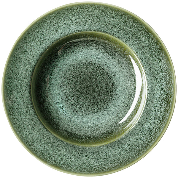 talerz głęboki Nano; 200ml, 24x4 cm (ØxW); zielony; okrągły; 6 sztuka / opakowanie