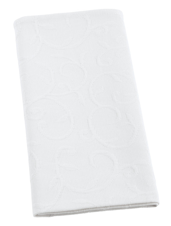 serwetka Biella; 50x50 cm (SxD); biały; 6 sztuka / opakowanie