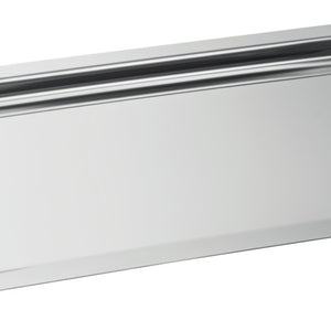 taca prostokątna; 53x32.5x2 cm (DxSxW); srebro; prostokątny