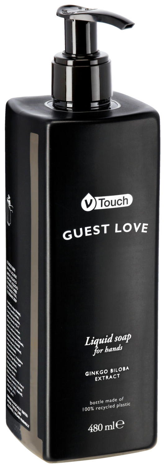 Seife V-Touch Guest Love im Pumpspender; 480 ml; bursztyn; 18 sztuka / opakowanie