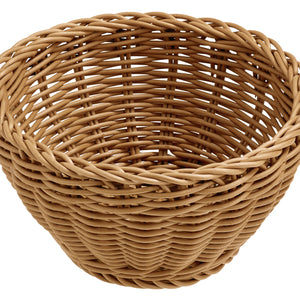 koszyk Igato okrągły; 16x8 cm (ØxW); brązowy; okrągły; 4 sztuka / opakowanie