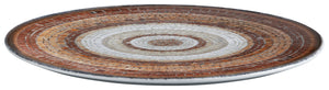 Porzellan Pizzateller Terra Mosaic rund; 33 cm (Ø); terakota/beżowy/brązowy; okrągły; 4 sztuka / opakowanie