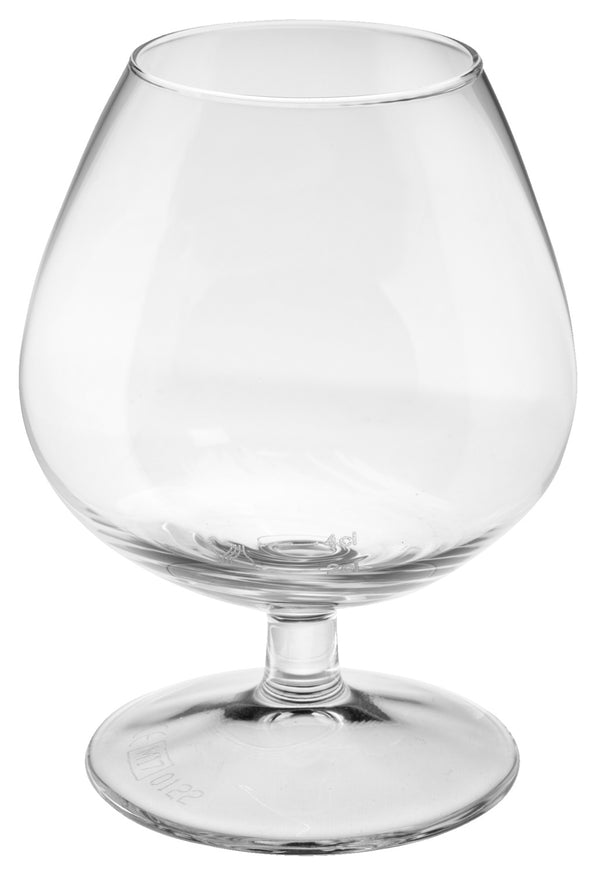  5.1x10 cm (ØxW); transparentny; 2 cl & 4 cl Füllstrich
