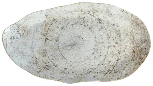 półmisek Gironia w organicznym kształcie; 37.5x20 cm (DxS); taupe; 3 sztuka / opakowanie