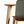 nogi stołowe Duneo wysokie; 73.4 cm (W); dąb/naturalny; stożkowy; 4 sztuka / opakowanie