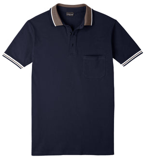 koszulka polo męska Cato Line; Kleidergröße 3XL; granat