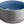 miska Nessa okrągła; 1900ml, 18x9 cm (ØxW); szary/jasny niebieski; okrągły; 2 sztuka / opakowanie