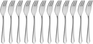 widelec do ciasta Tunis; 14.5 cm (D); srebro, Griff srebro; 12 sztuka / opakowanie