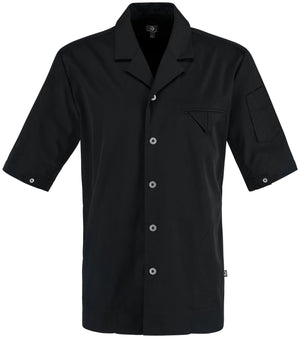 Herrenkochjacke Joel; Kleidergröße 52; czarny