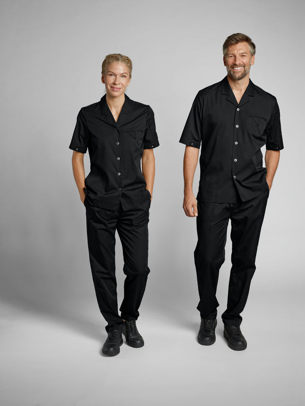 Damenkochjacke Joel; Kleidergröße 34; czarny