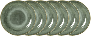 talerz płaski Nano; 26.5 cm (Ø); zielony; okrągły; 6 sztuka / opakowanie