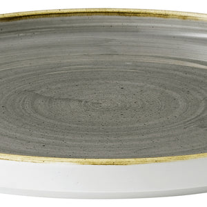 talerz okrągły Stonecast Peppercorn z podniesioną krawędzią; 26x2 cm (ØxW); szary/brązowy; okrągły; 6 sztuka / opakowanie
