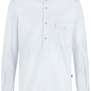 Herrenkochshirt Luca; Kleidergröße 58; biały