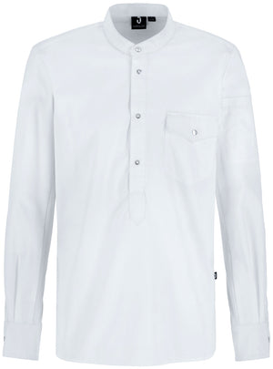 Herrenkochshirt Luca; Kleidergröße 58; biały