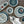 talerz płaski Navina; 27x3 cm (ØxW); ciemny niebieski; okrągły; 4 sztuka / opakowanie