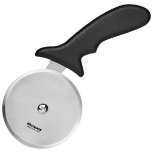 radełko do pizzy Gentle; 10 cm (Ø); czarny