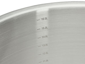 Gemüsetopf Prim Appety; 28 cm (Ø); srebro
