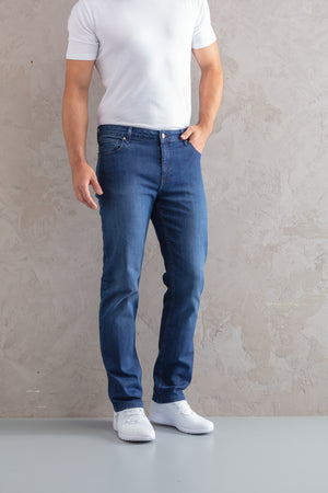 spodnie męskie jeans Jaden; Kleidergröße 50; niebieski