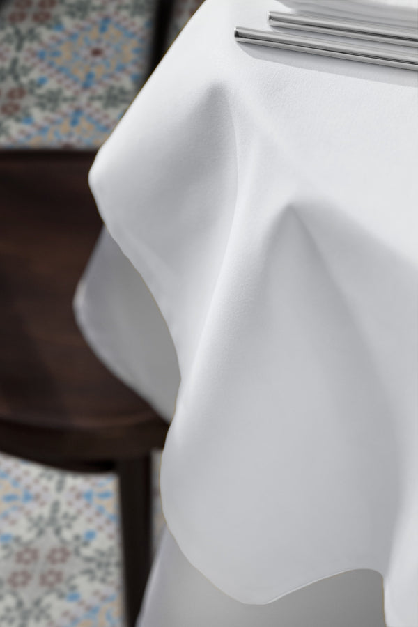 Tischdecke Vivienne eckig; 130x130 cm (SxD); biały; kwadrat